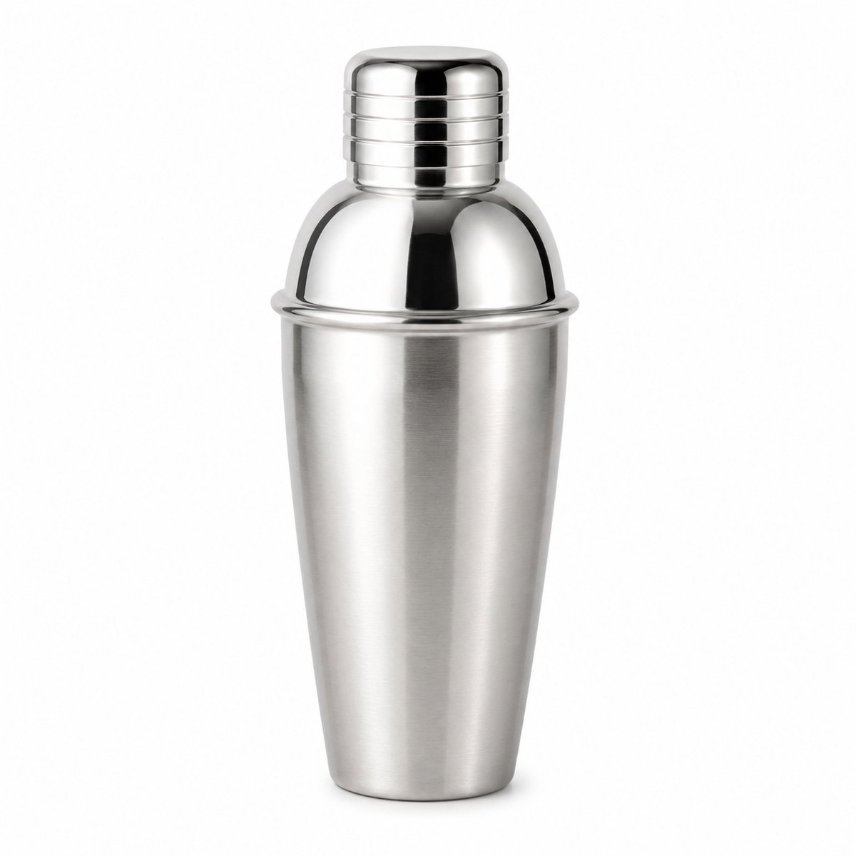 My Green Deal - Cocktailshaker 700 ml - RVS Cocktail Shaker - 3-Delig met Ingebouwde Zeef - Cocktail Mixer - Zilver