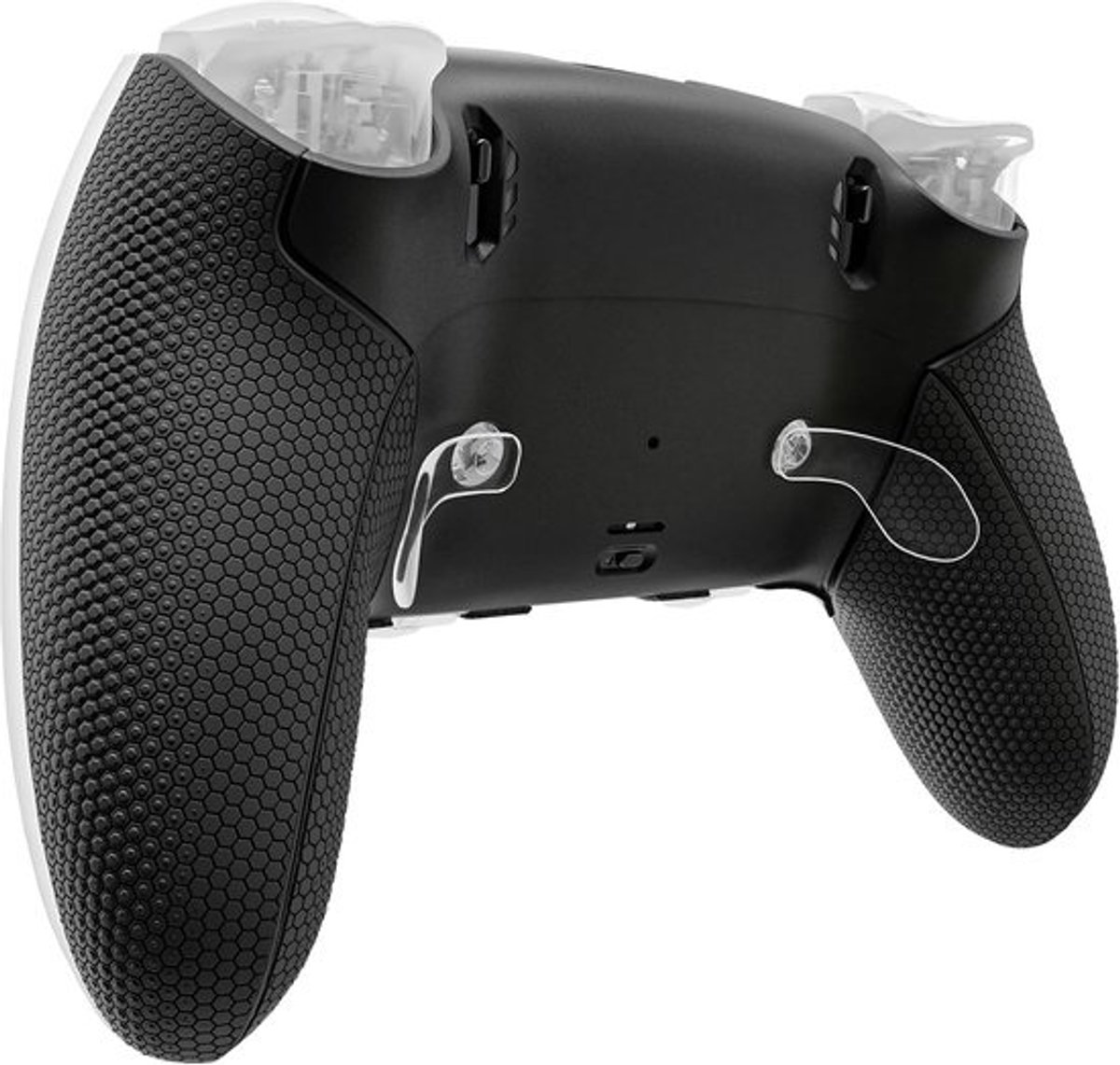 Controller Achtercover - Controller Behuizing - Spel Controller - Met Rubberen Grip - 10 x 5 x 1 cm - Zwart