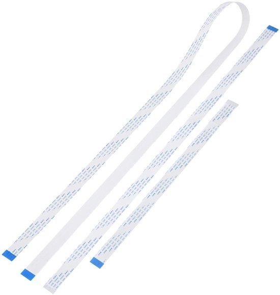 Dailygoody - Camera Kabel - Flexibele Verlenging - 3 Stks/set - Wit - Geschikt voor Raspberry Pi - 15 Pin Kabels voor Module Camera