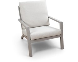 Loungestoel Bezano | Champagne | Aluminium