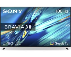 Sony BRAVIA 3 II - 85 inch - 4K LED - 100 Hz - 2026