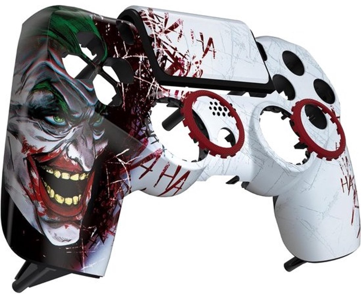 Ghost HaHa Gezichtsplaat Touchpad Cover voor PS4 Slim en Pro Controller Vervanging