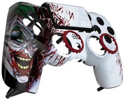 Ghost HaHa Gezichtsplaat Touchpad Cover voor PS4 Slim en Pro Controller Vervanging