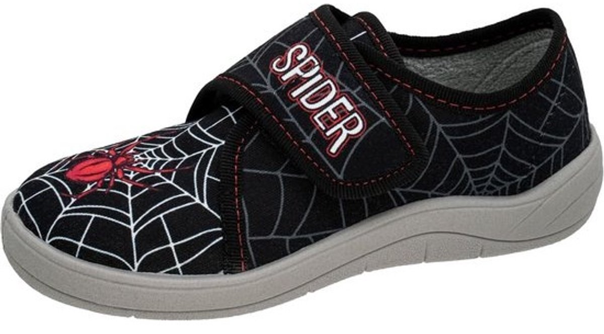 Ademende Jongens Slippers met Spider Print - Comfortabele Zomersandalen voor Kinderen