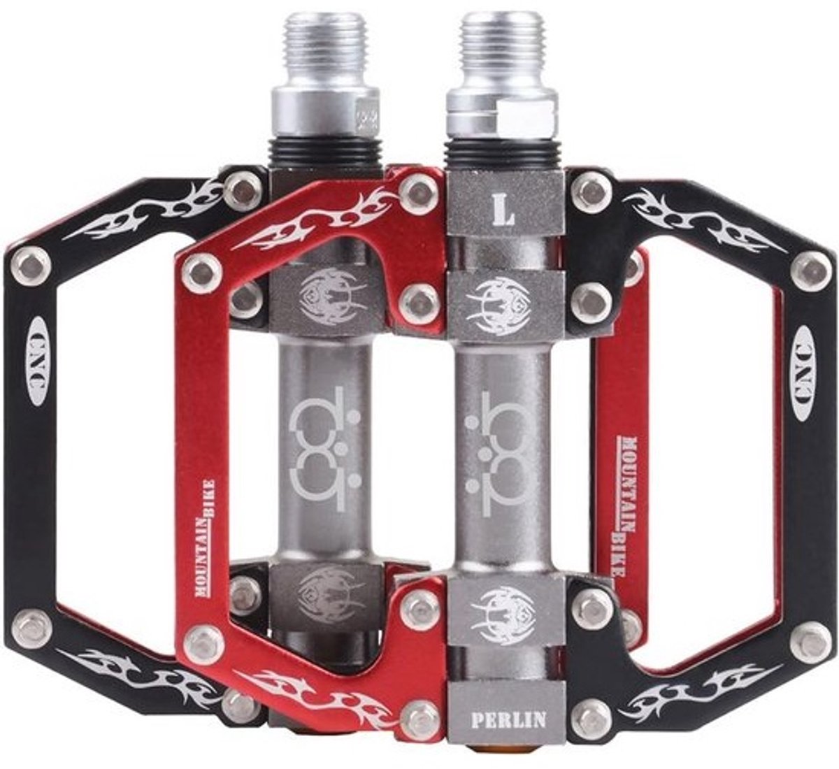 Aluminium Fietspedalen met Verzegelde Lagers - Antislip Fiets Pedalen voor MTB, BMX en Wegfietsen