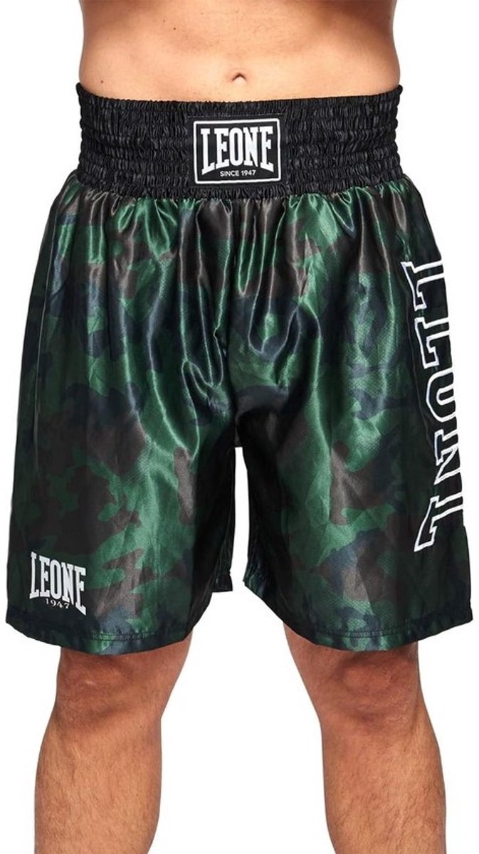 Comfortabele Korte Broek voor Boksen en Training in Legergroen