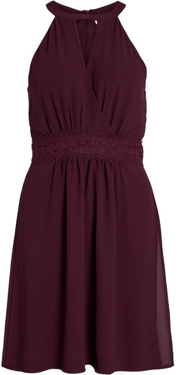 Dames Blouse Jurk Met Kant – Loose Halterneck Festivalkleding