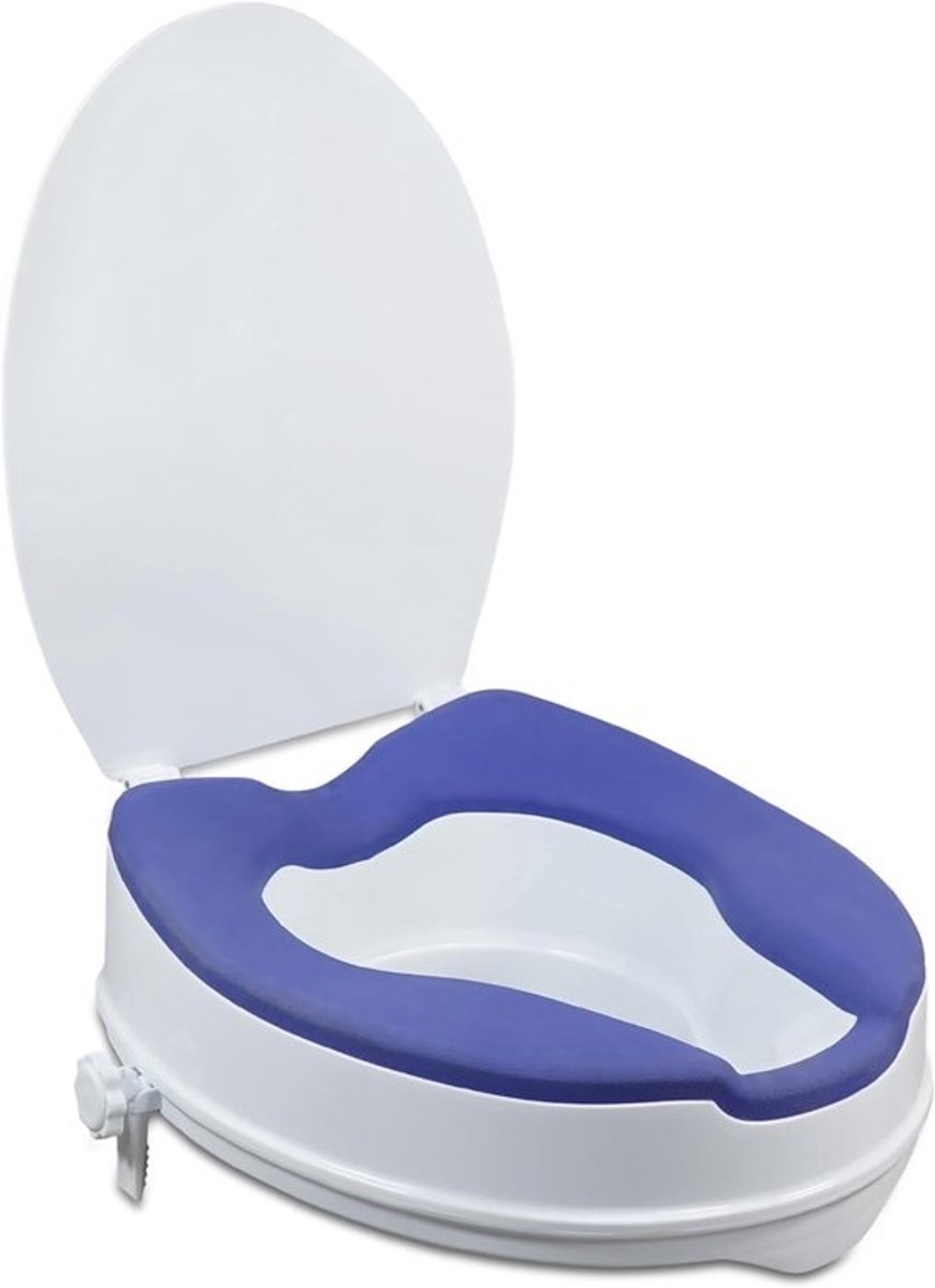 Verhoogde Toiletbril met Zachte TPR-vulling - Comfortabel en Toegankelijk
