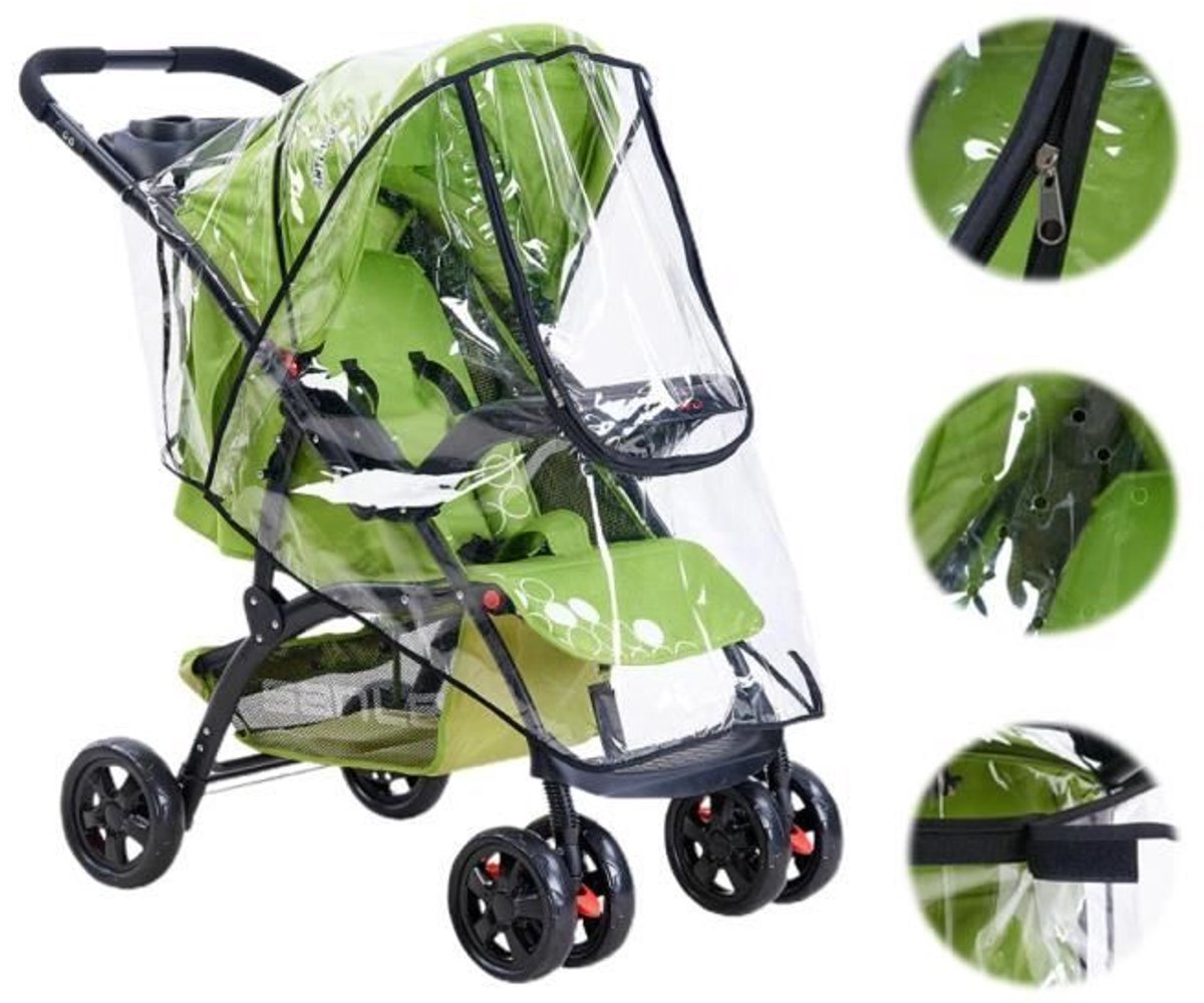 Regenhoes voor kinderwagen, regenkap voor kinderwagen, universele regenhoes voor kinderwagen, regenhoes voor kinderwagen