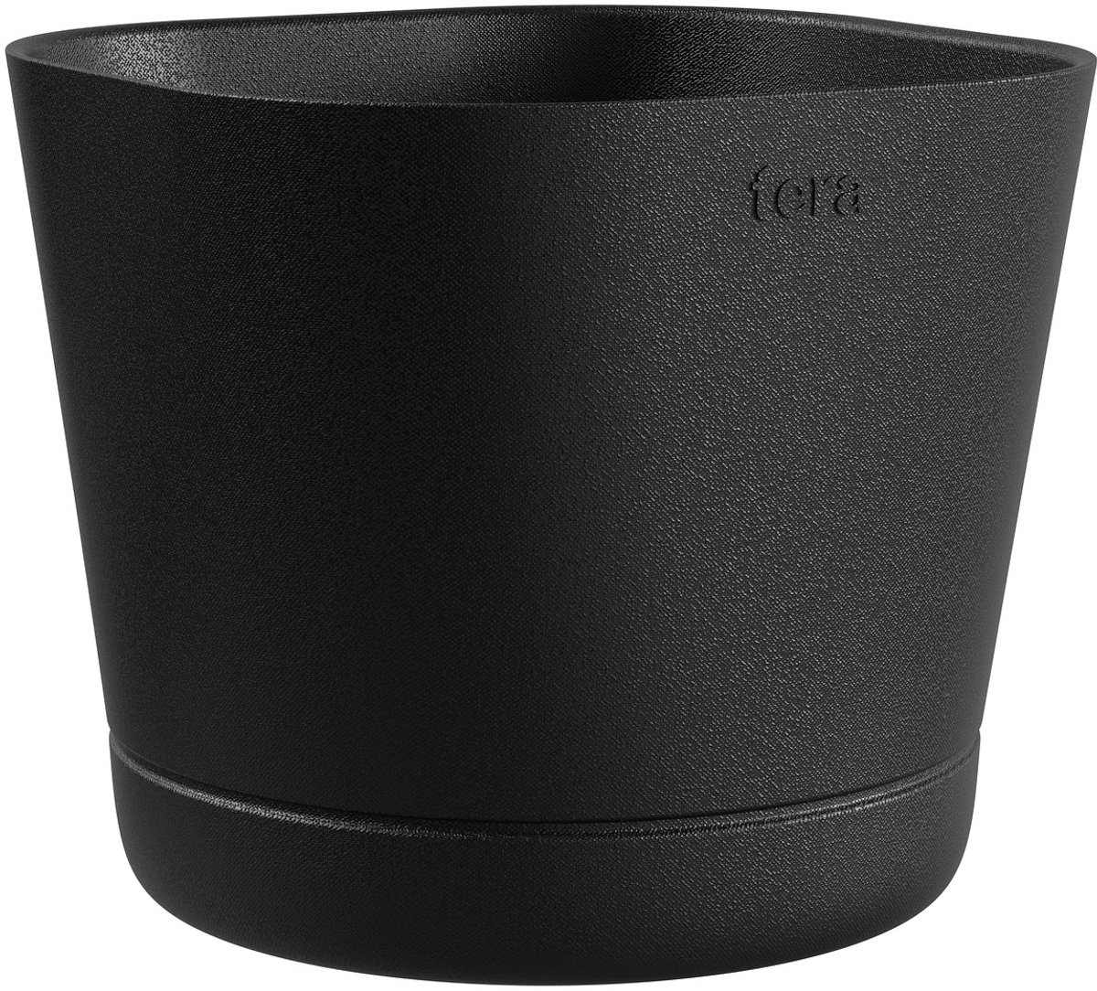 tera Plantenpot Colorado Ash antraciet 25 cm