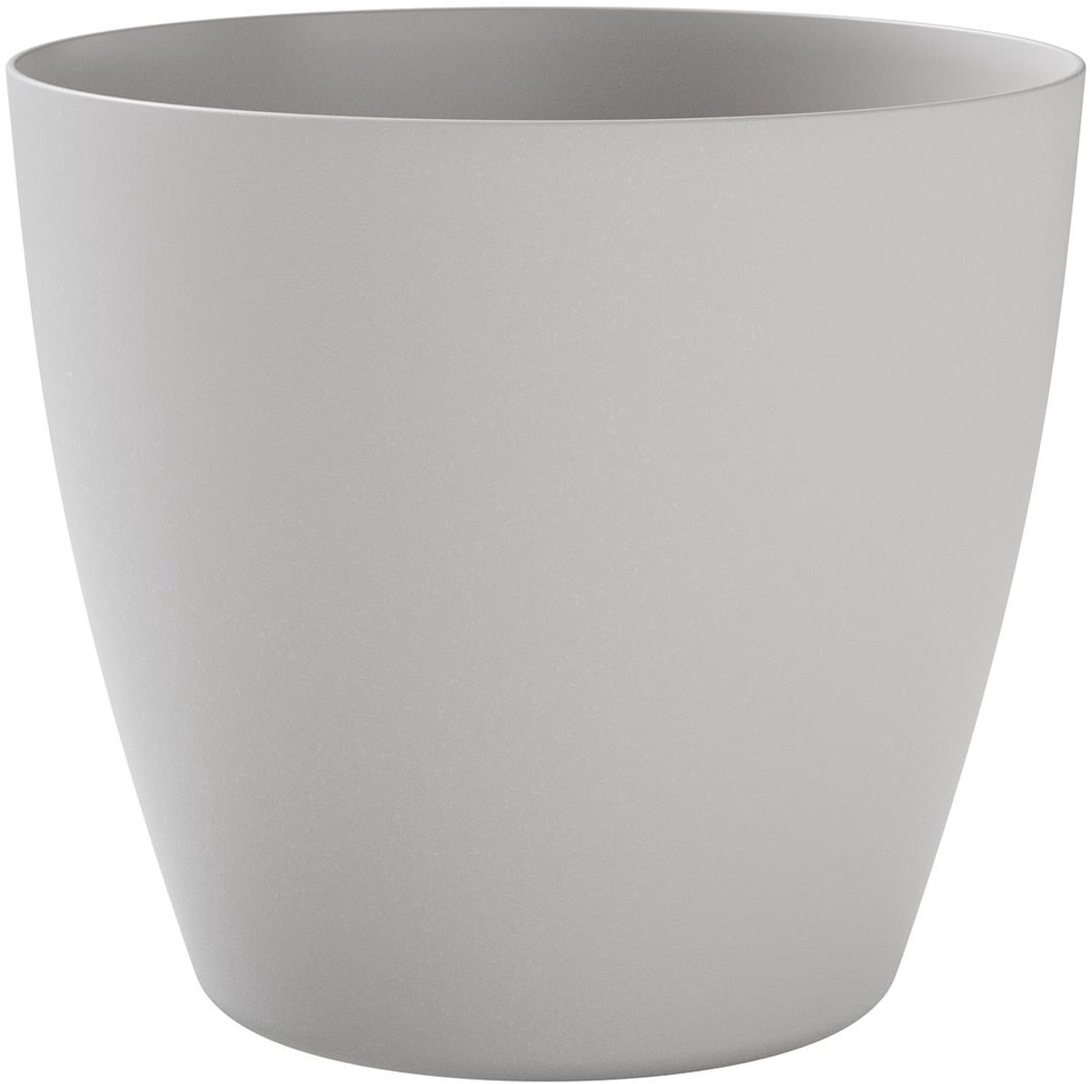 tera Plantenpot Bayon rond Cloud lichtgrijs 30 cm - Kunststof