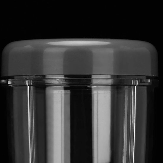 Blenderbeker met Deksel - Reservebeker Accessoire - Smoothies Maken - Lekvrij Dekselontwerp - 18 Ounce - Transparant — afbeelding 2