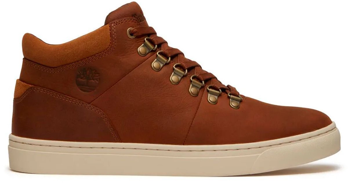 Timberland Lisbon Hill Mid Lace Up Schoenen Bruin EU 42 Man