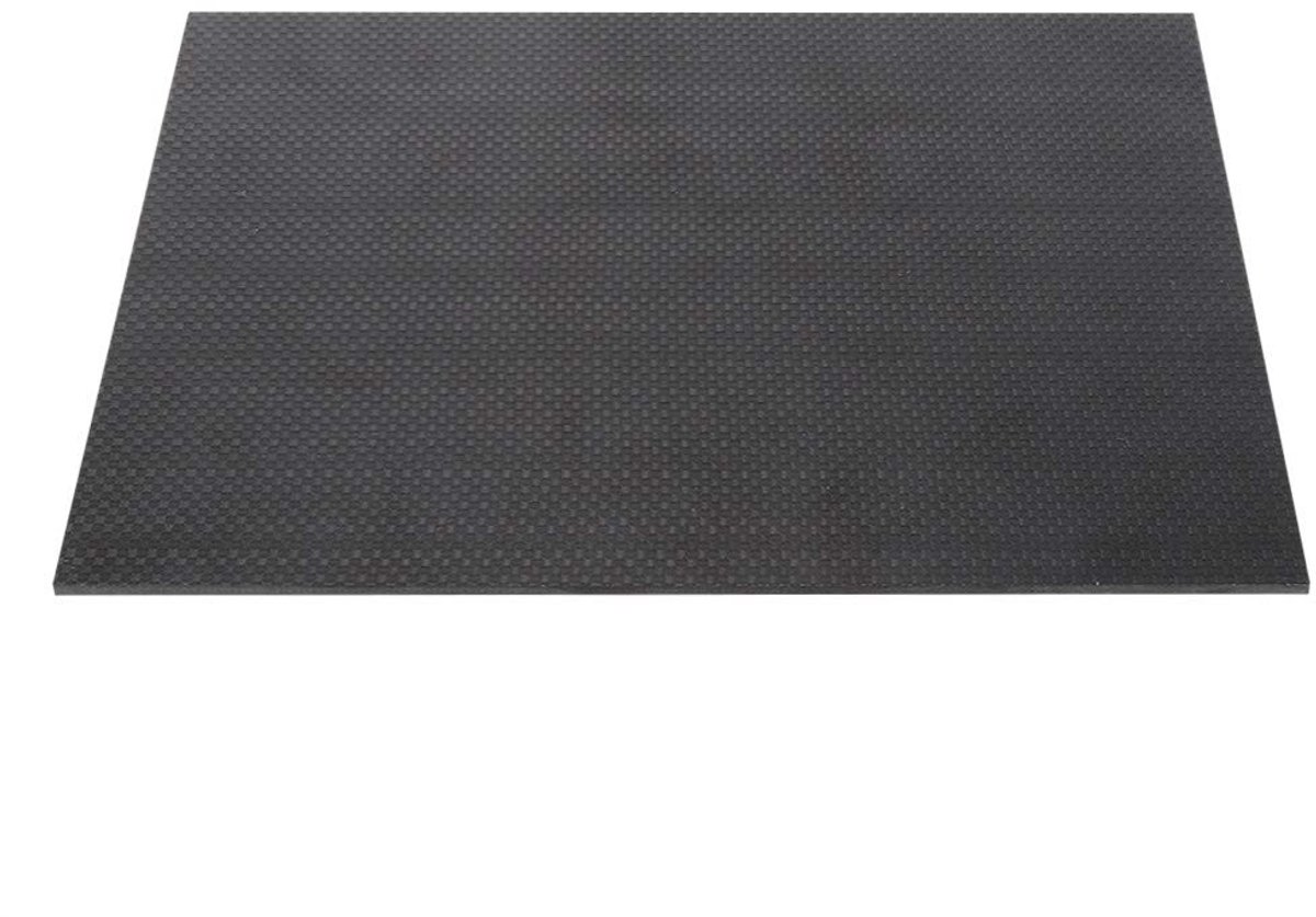 Twill carbon fiber plaatmateriaal met hoge hardheid en glanzend oppervlak voor diverse toepassingen