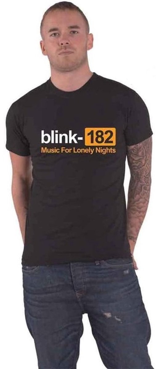 Lonely Nights T-shirt zwart L 100% katoen - Band Merch