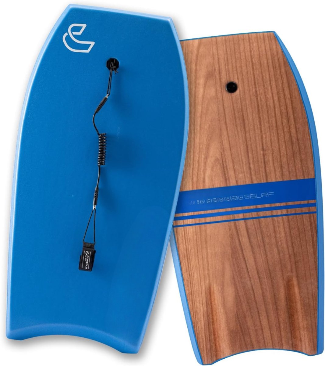 KIRA® Bodyboard - Surfboard - Dual Channel Mesh - Surfplank - Blauw - 112cm x 49cm x 1cm