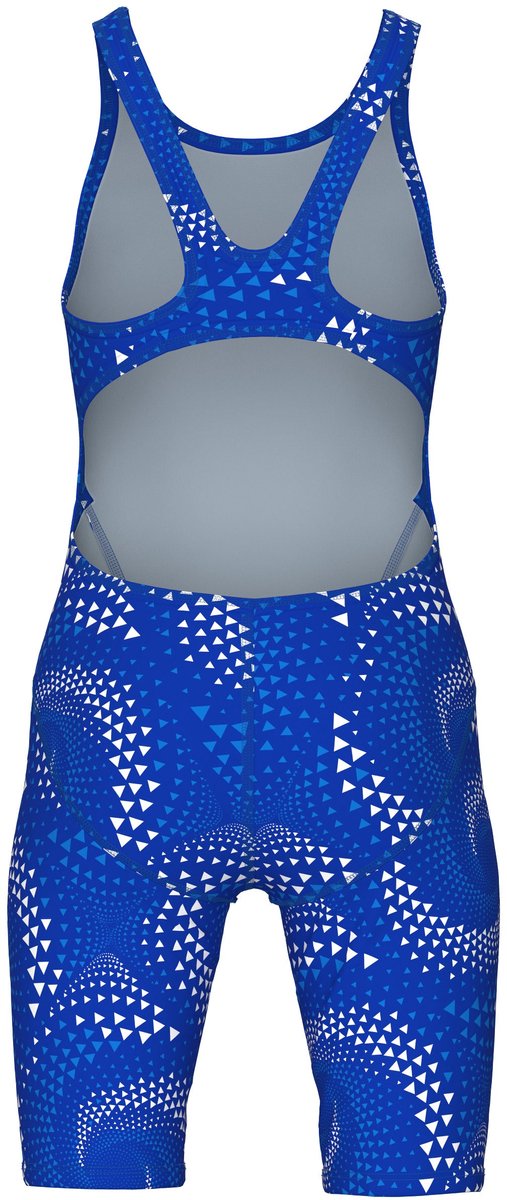 Arena Meisjes Badpak Printed Full Body Zwart Team Royal