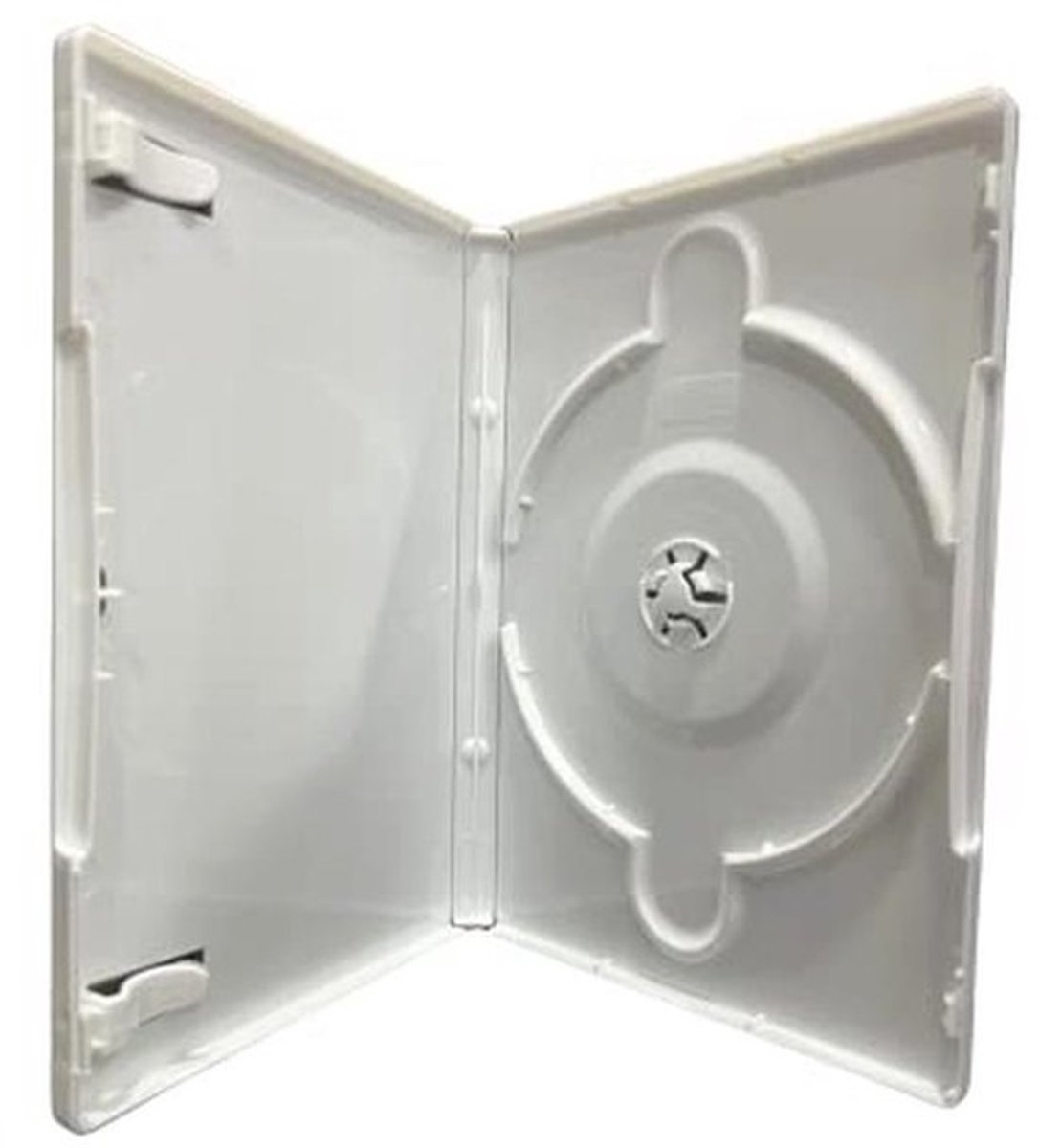 10 X Enkele Cases voor DVD, Blu Ray, CD en Wii - Wit 14 mm