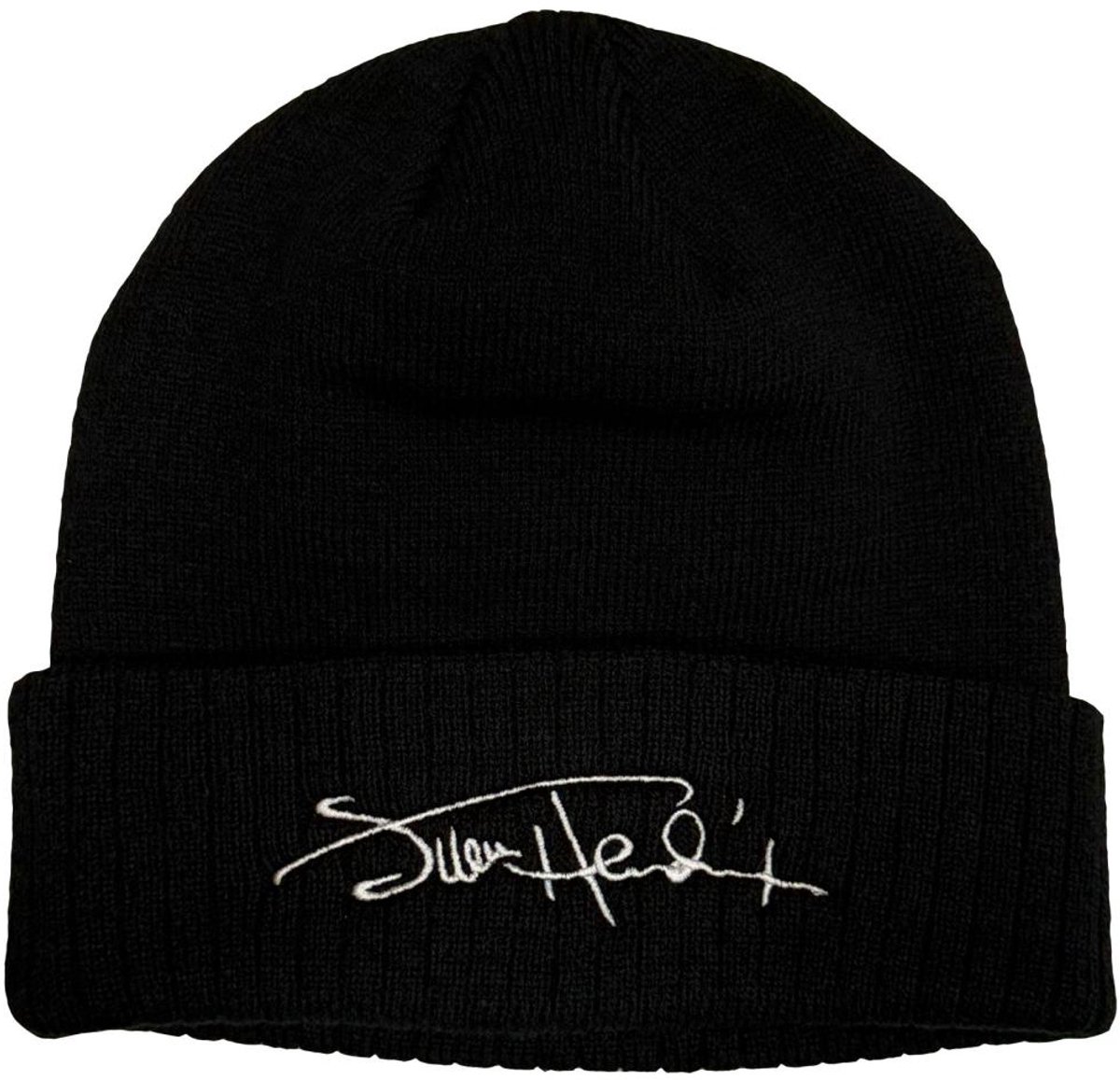 Jimi Hendrix - Signature Logo Beanie Muts - Zwart
