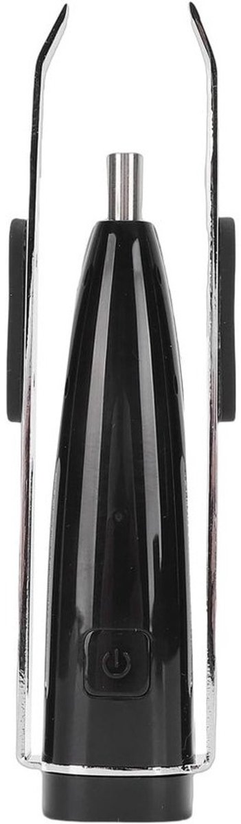Pincet met Camera - Vergrotende Pincet - Gezichtsverzorging - 10x Vergroting - 10.2 cm - Zwart