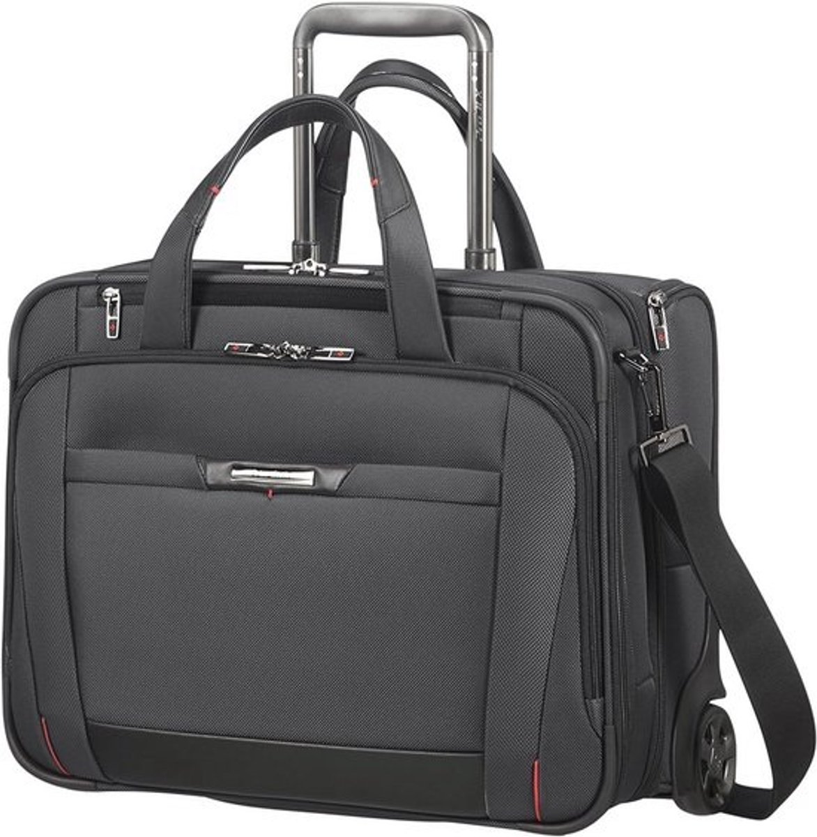 Draagtas met rol voor 15,6 inch laptop - 34,5 L en 2 wielen