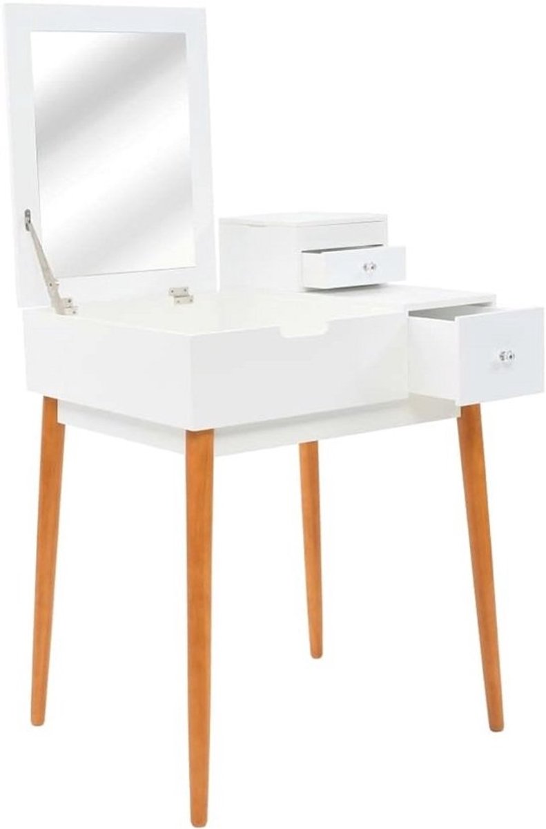 Dressing tafel met Spiegel 60x50x86cm - MDF Toilet tafel