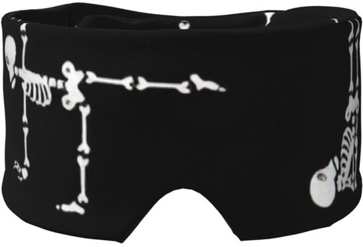 Slaapmasker Oogmasker - Oogbeschermers - Rustgevende Slaap - Ademend Verstelbaar - Met Print
