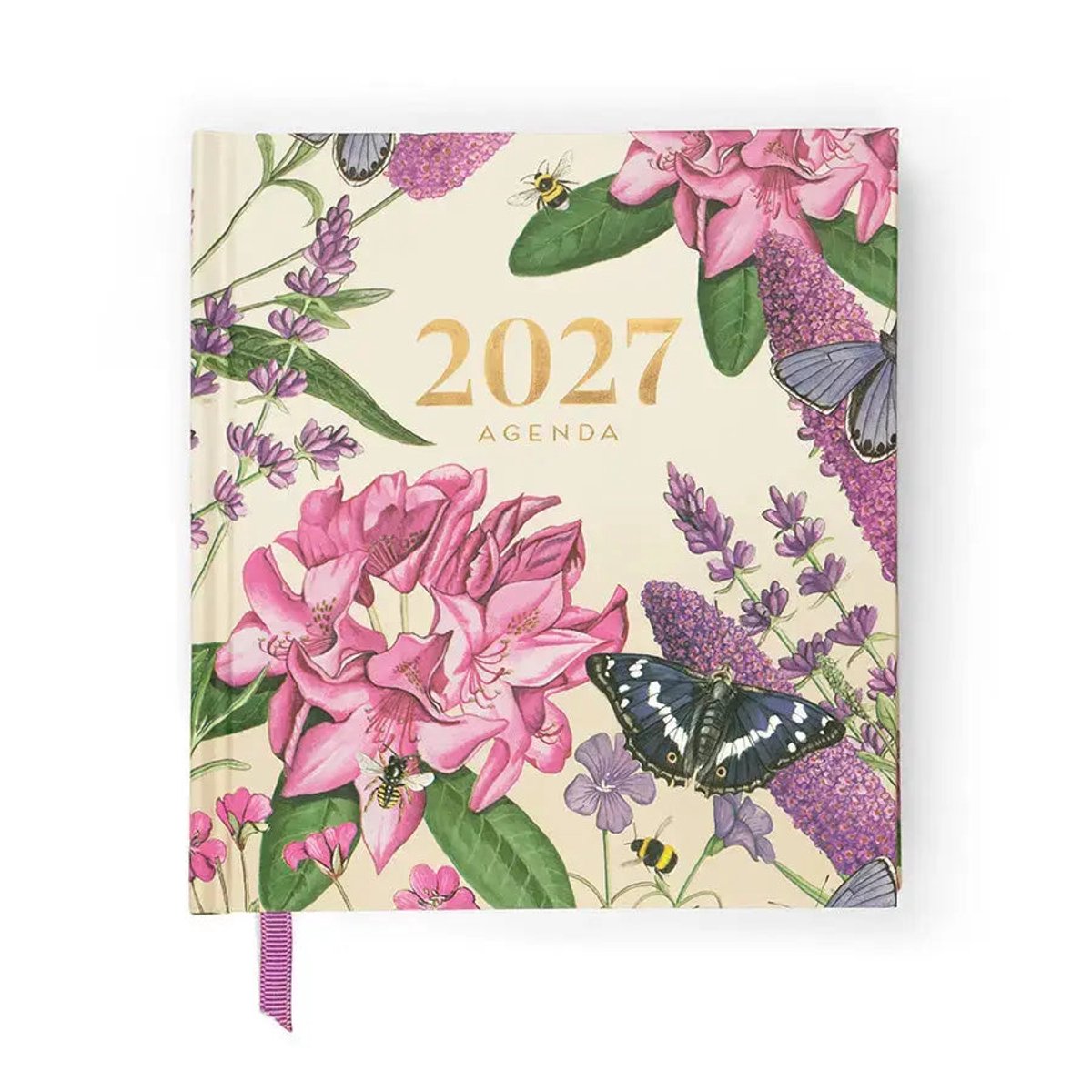 Week Agenda Wildlife Flowers 2027 – Paperclip