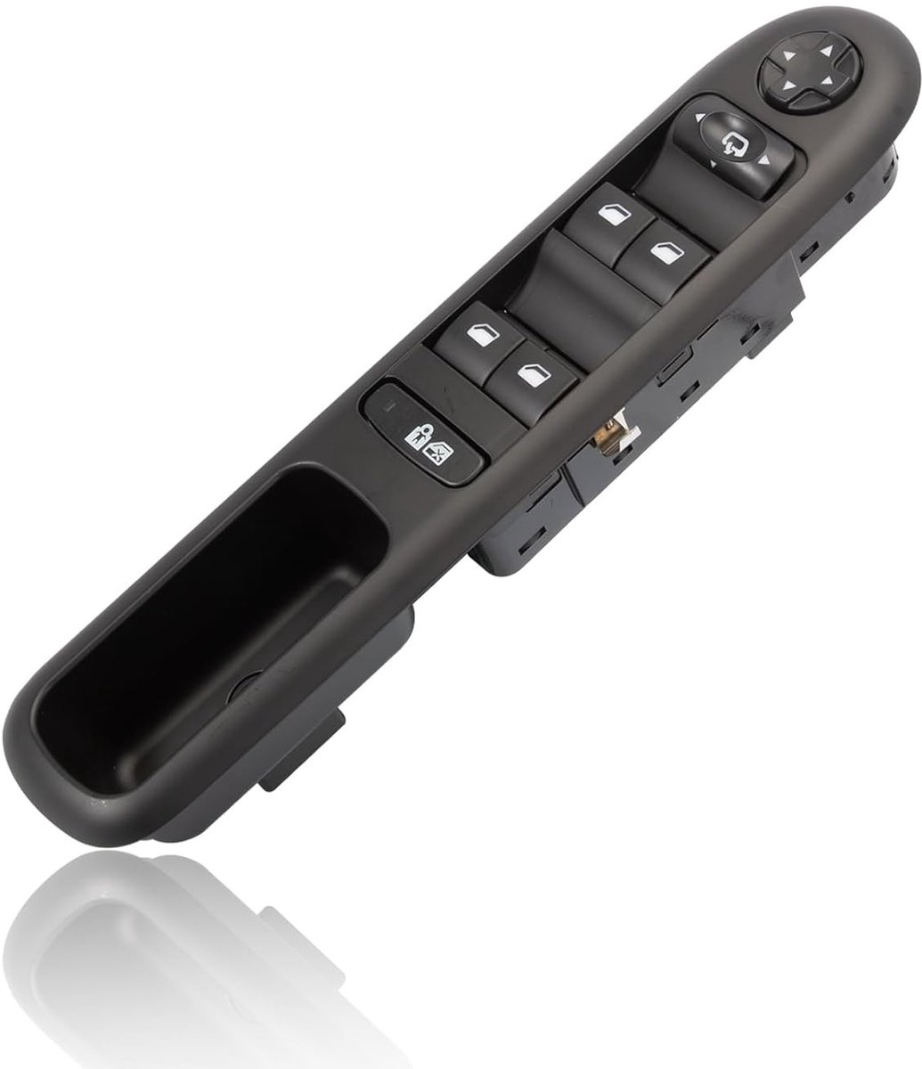 Raamlifterschakelaar voor Auto - Elektrische Knop voor Peug-eot 3008 5008 2009-2015 met Vouwfunctie, Compatibel en Duurzaam