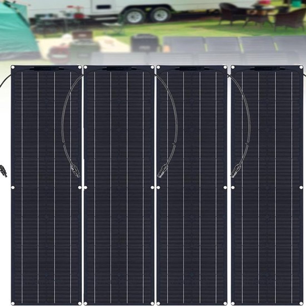 Draagbaar Zonnepaneel - Flexibel Paneel - Energie Opwekken - Hoge Efficiëntie - Ultralicht 800W