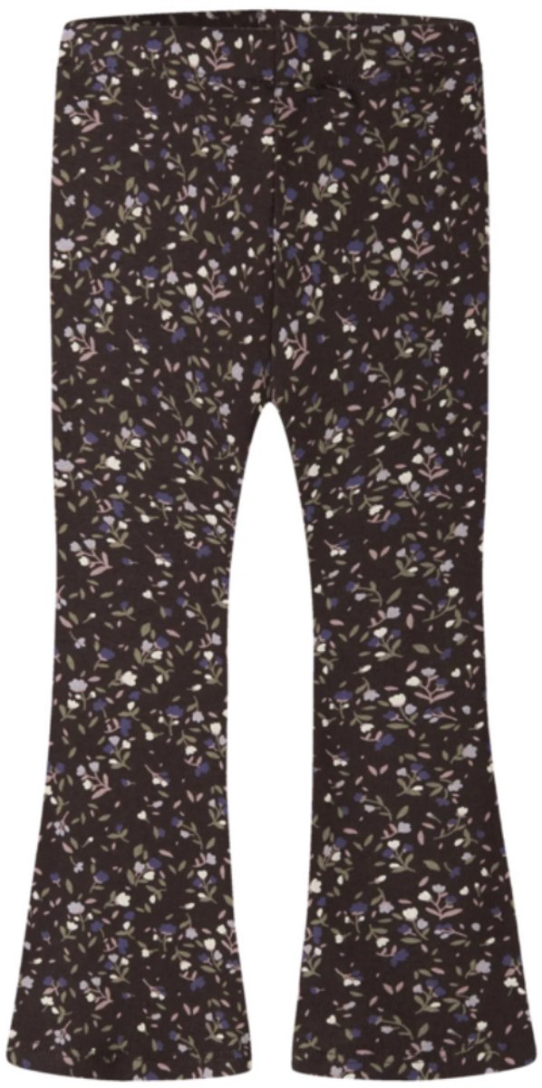 Name It - Flared Legging - NMFOCEANA - Chocolate Plum - Maat 104