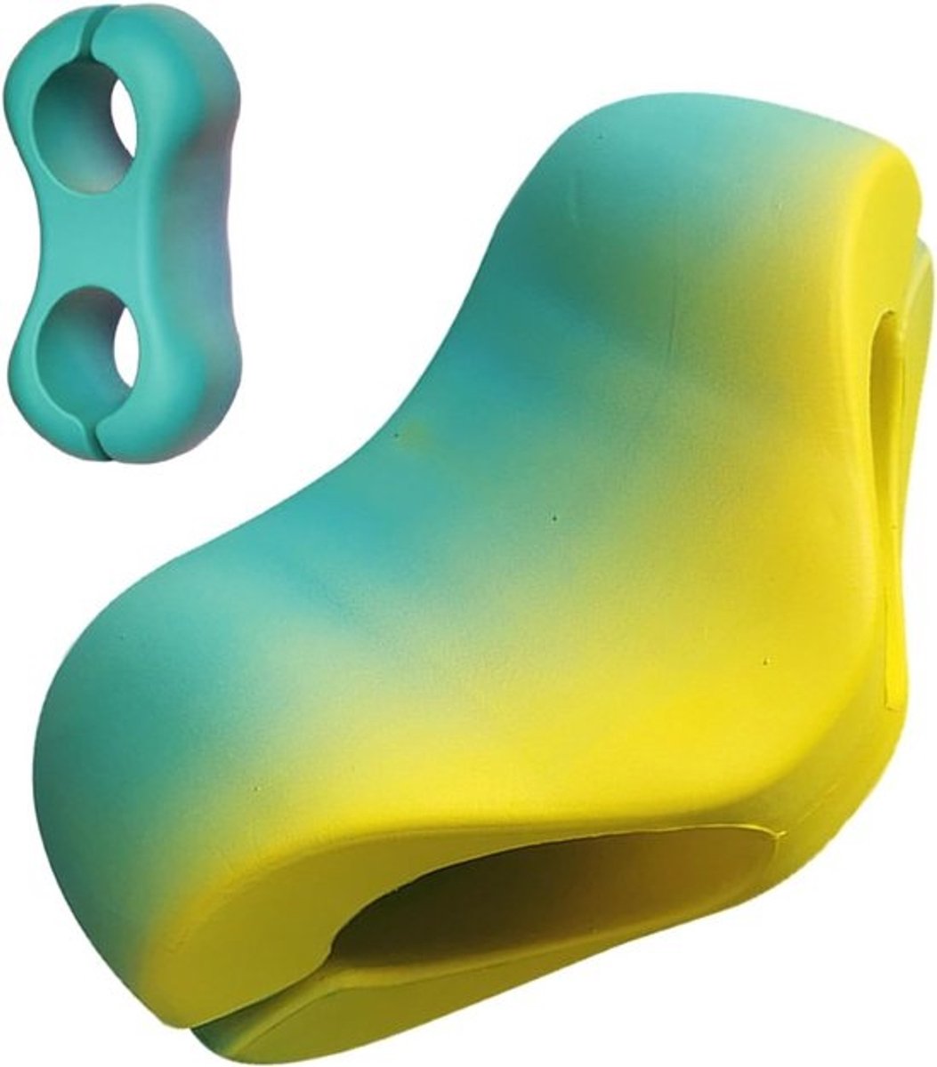 Zwem Training Boei - Zwemtrainer Been Float - Zwemmen Lichaam Lijn - 8 Vorm Ontwerp - 25x11x14cm - Blauw