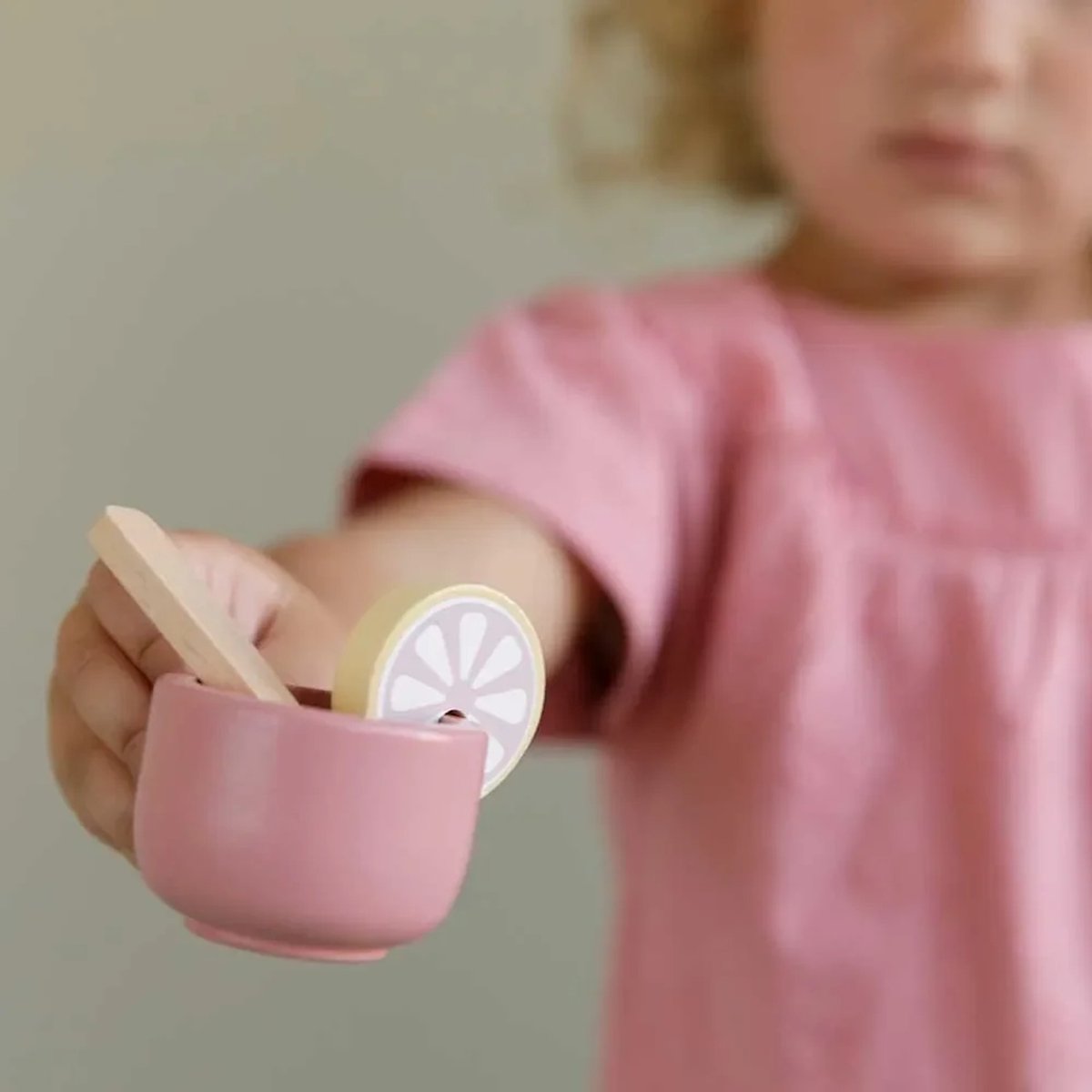 Little Dutch Houten Thee Servies - Speelgoedtheeservies — afbeelding 2