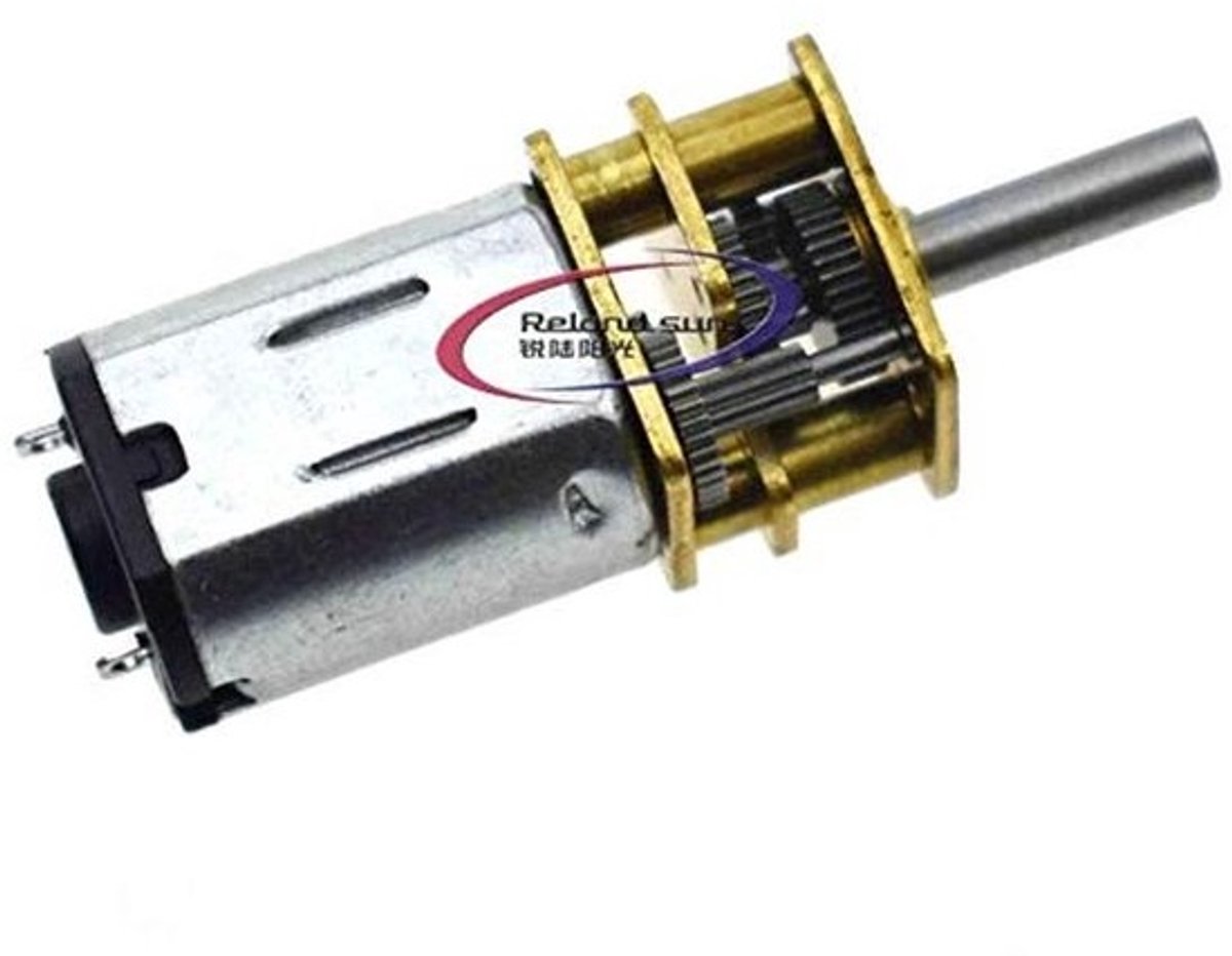 Micro DC Reductiemotor N20 met Metalen Tandwielkast