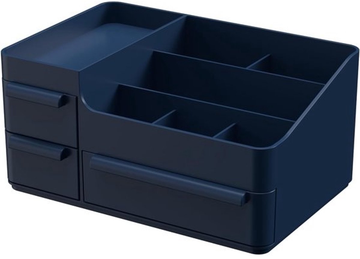 Make-up organizer met laden voor badkamer en slaapkamer – Cosmetica displaycase en bureau opbergdoos