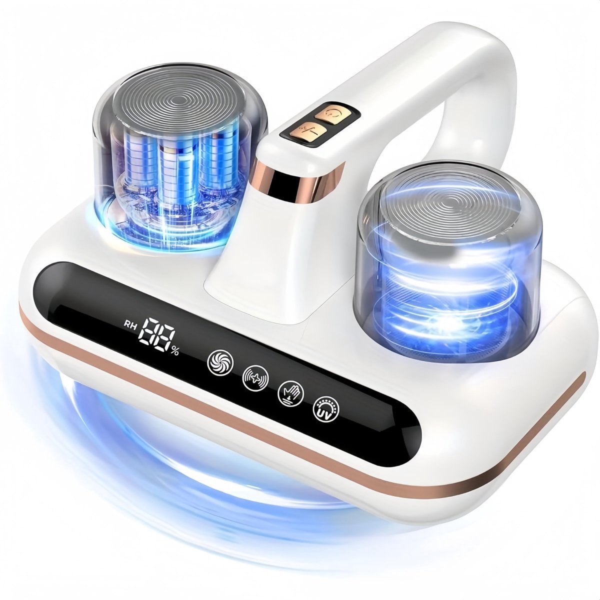 Matrasstofzuiger met UV-Licht – Draadloos 4-in-1 met HEPA-Filter, Ultrasoon en Digitaal Display