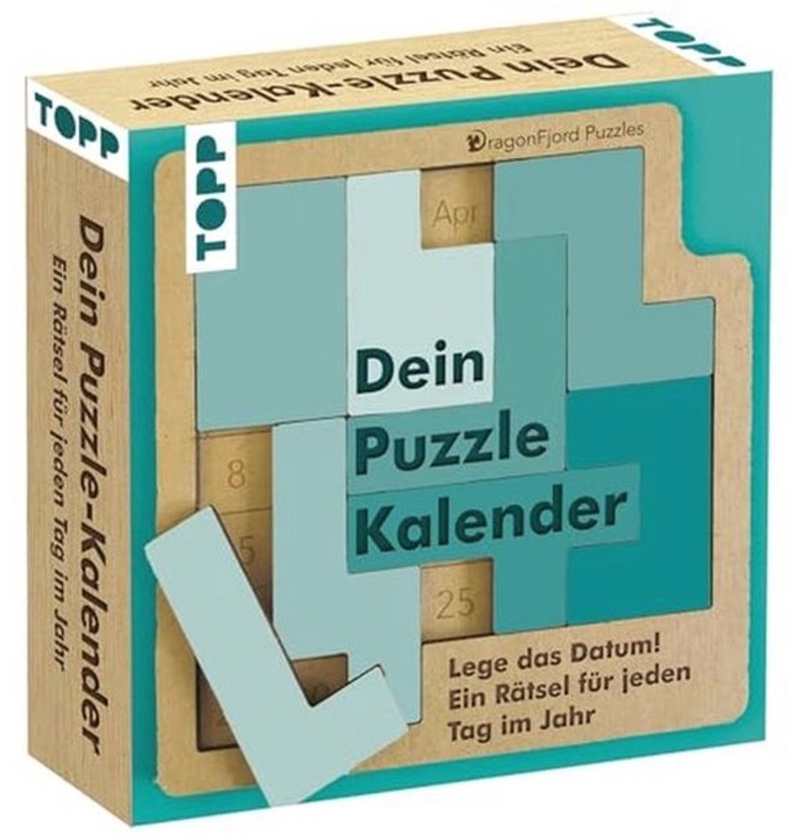 Puzzelkalender - 365 dagen uitdaging met oneindige logica