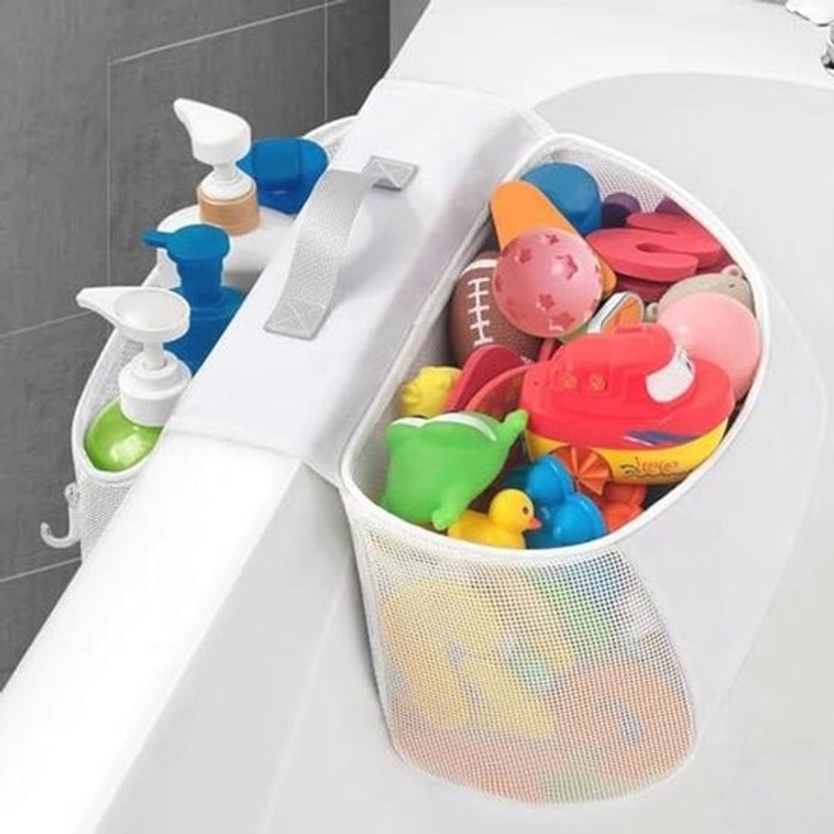 Bad Speelgoed Organizer - Bad Accessoires Voor Kinderen, Snelle Toegang en Sneldrogend
