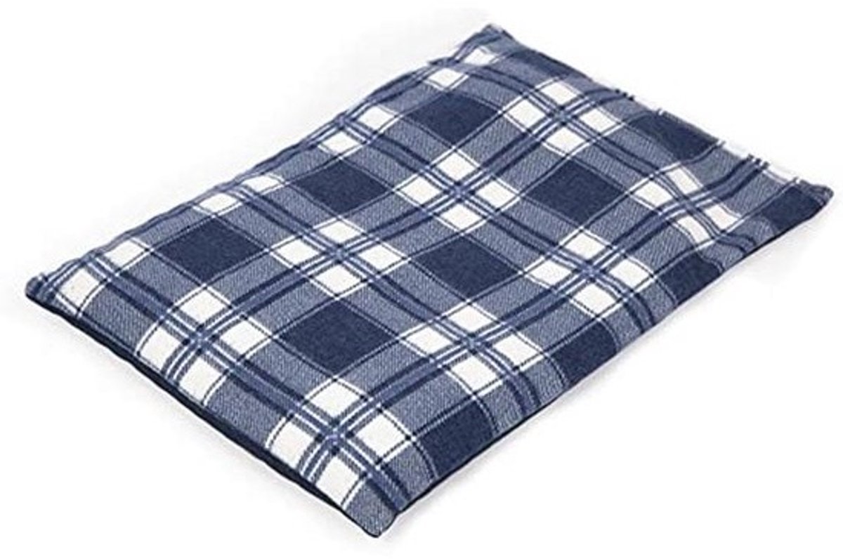 Warmte- en koelkussen 30 x 20 cm - Multifunctioneel fijnstof kussen voor magnetron en oven