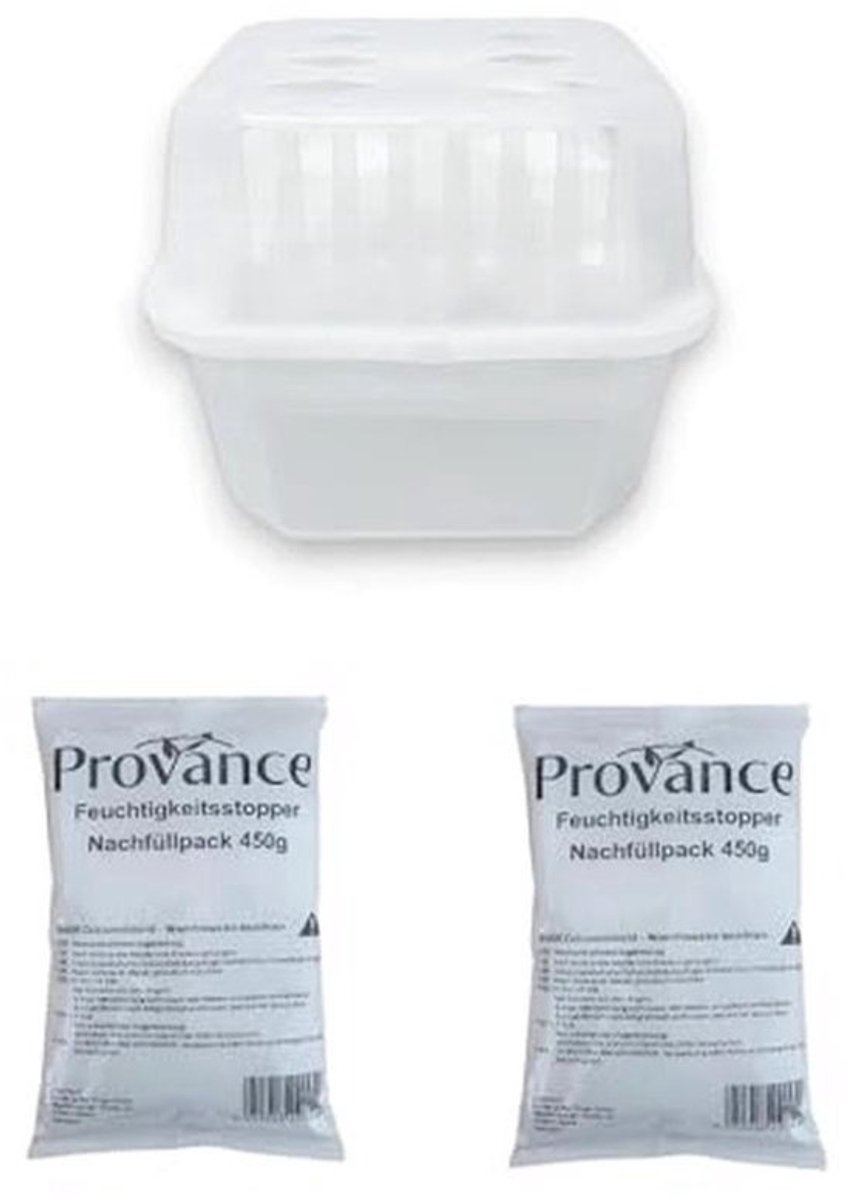 XLvochtvreter sets met 2 x 450g granulaat - 1-12 dozen