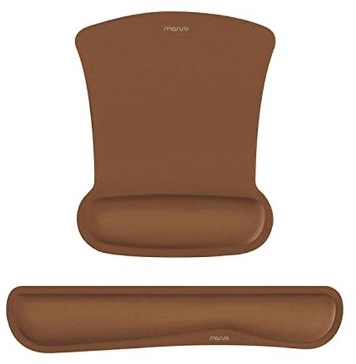 Ergonomisch Polssteun voor Muismat en Toetsenbord Set - Niet-slip Basis, Pijnverlichting en Comfortabel Typen