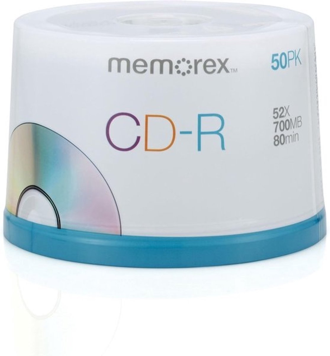 Memorex 52x CD-R 700MB 80 min 50 pack Spindle – Betrouwbare Data Opslag