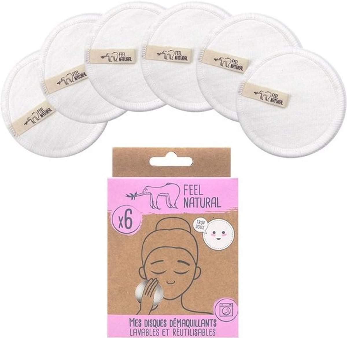 Herbruikbare Make-up Pads - Zacht Katoen voor Gezichtsreiniging