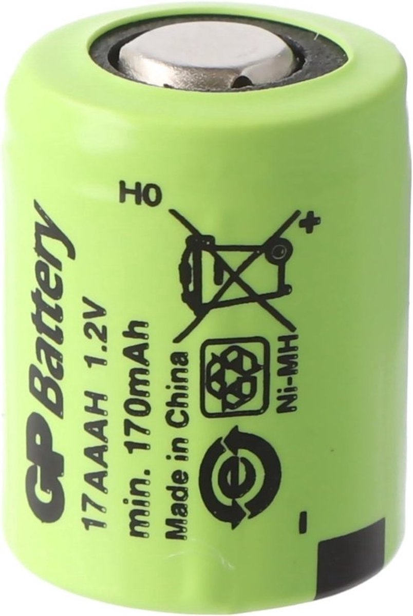 Oplaadbare Batterij - Kleine Accu - Apparaten Voeden - NiMH Technologie - 1/3 AAA Formaat