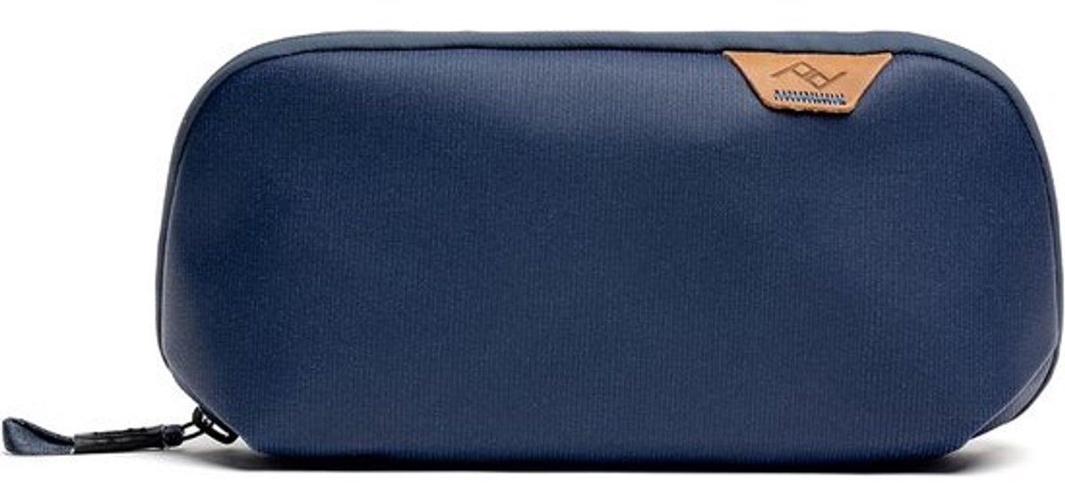 Kleine Tech Pouch Blauw - Organisatiezak voor Kabels, Opladers en Accessoires