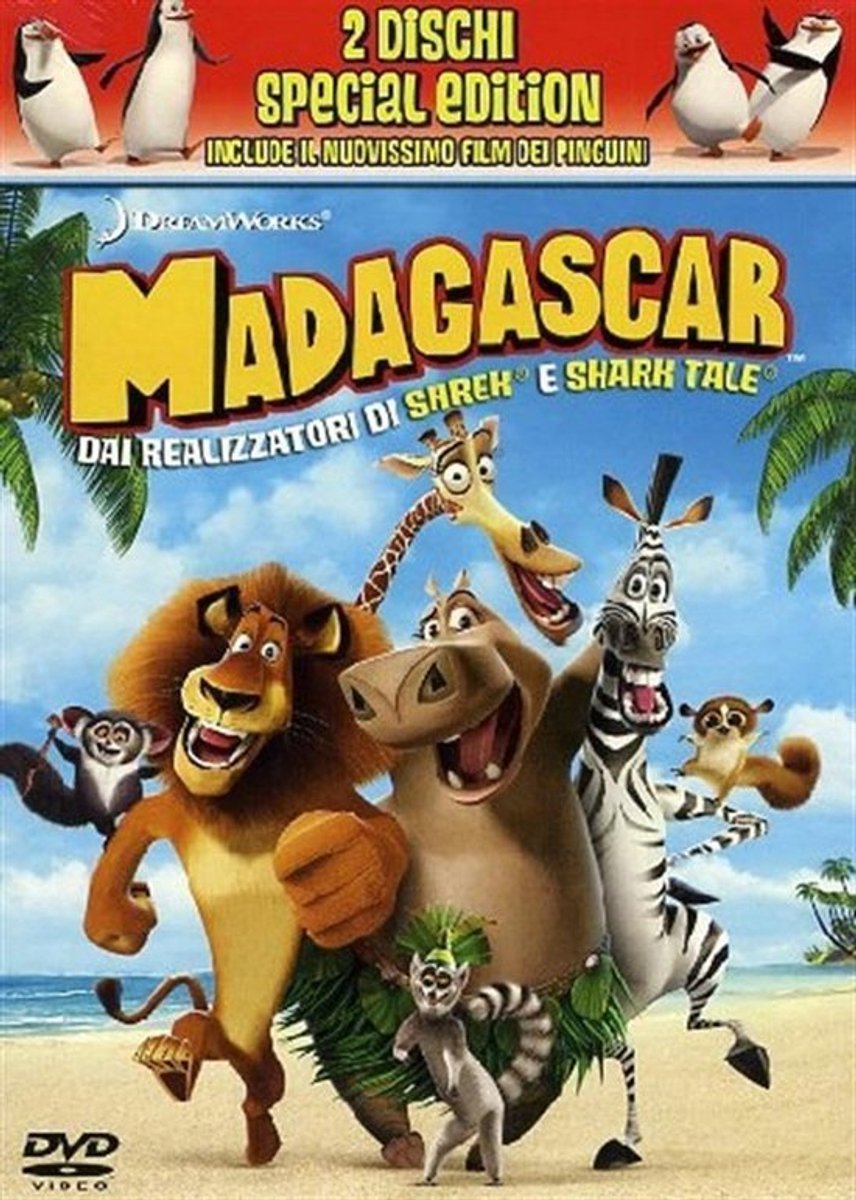 Madagascar Limited Edition 2 Discs Film Diverse Regio's