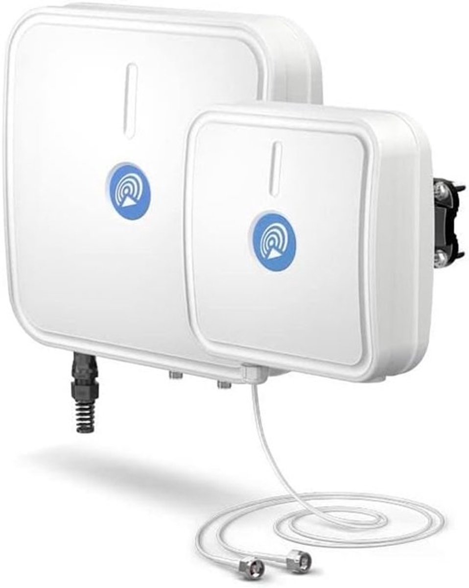Netwerk Antenne Kit - Signaal Versterker - Draadloze Verbinding - Bi-directioneel Signaal - 40 x 40 x 20