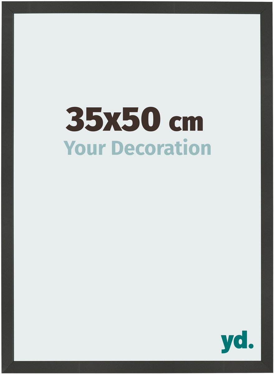 Your Decoration - Fotolijst 35x50 cm - MDF - Antraciet - Bologna