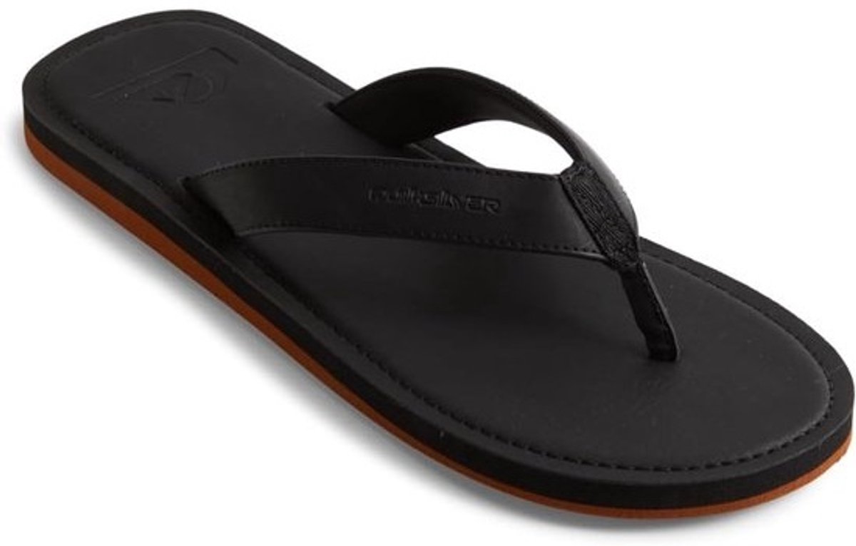 Heren Teenslippers - Strand Slippers - Zomerse Dagen - Nubuck Band - Bruin