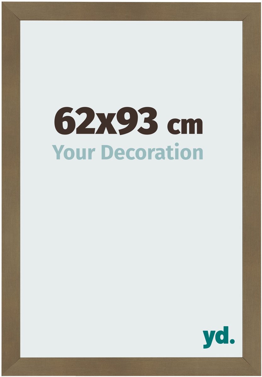 Your Decoration - Fotolijst 62x93 cm - MDF - Brons Decor - Bologna